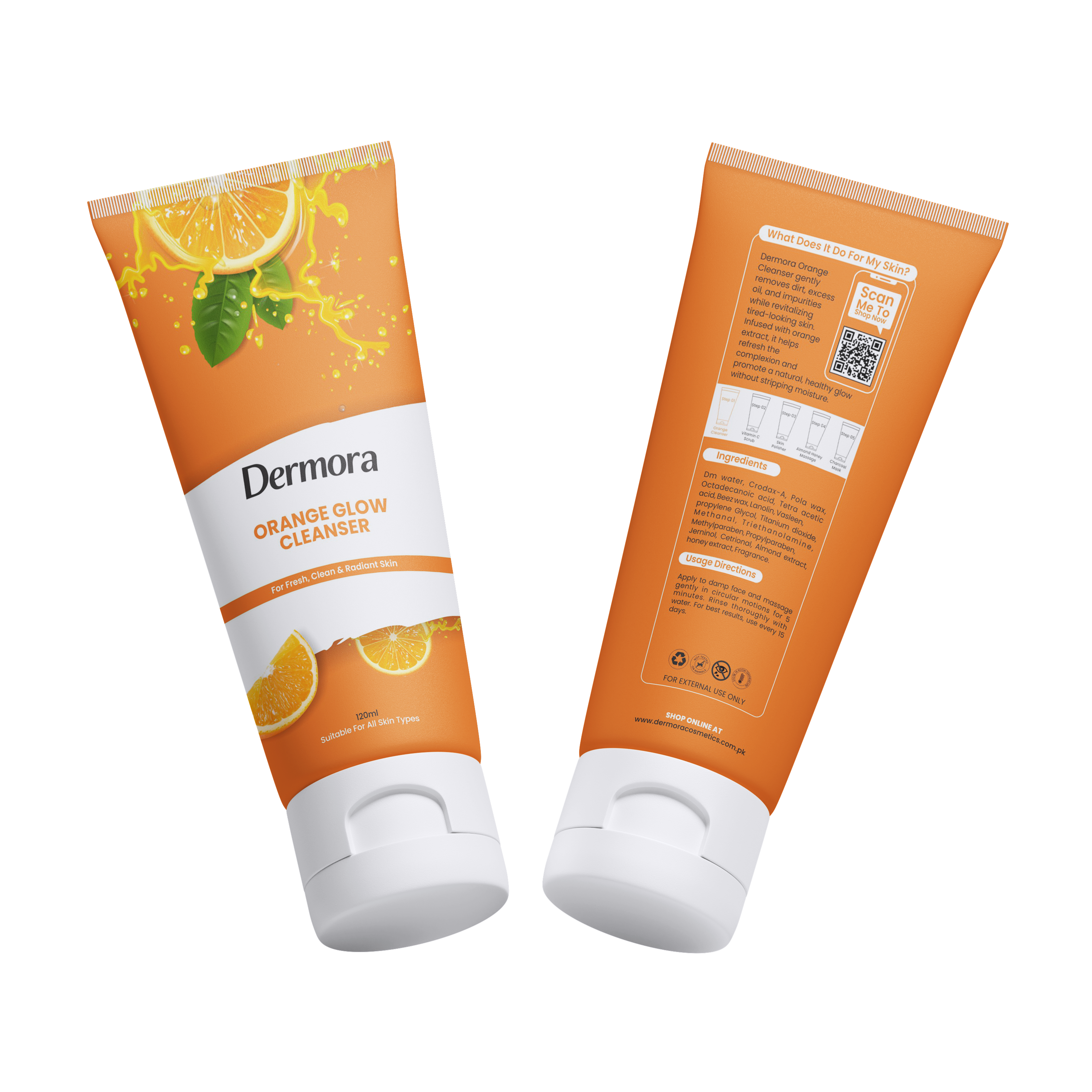 Dermora Orange Glow Cleanser