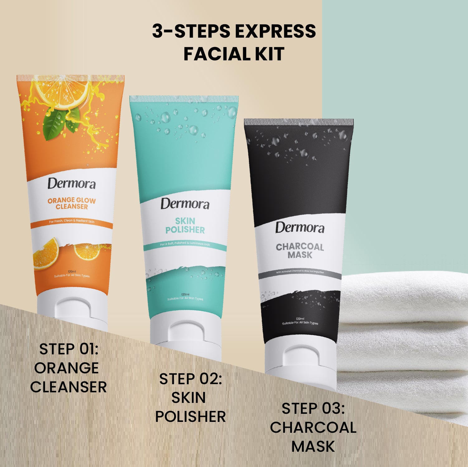 3 in 1 Fruit Facial Kit